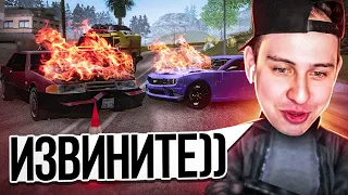 ВРЕЗАЮСЬ В ЛЮДЕЙ в игре GTA SAMP