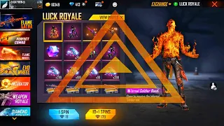 SPIN 🔥 NEW 🔥 FIRE BUNDLE 😱 IN AMAZING ROYALE ✔️ FREE FIRE