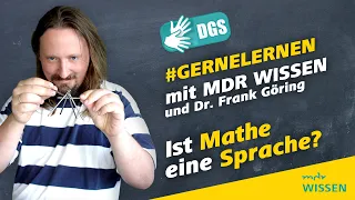 Ist Mathe eine Sprache? | #gernelernen mit MDR WISSEN (mit Gebärdensprache) | MDR