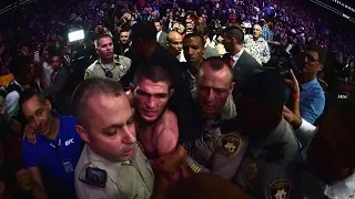 Momento en el que agreden al EQUIPO de McGregor || POR LA ESPALDA