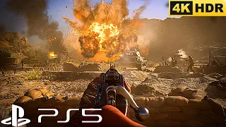 (PS5) Call of Duty: Vanguard - The Rats of Tobruk 06 | ULTRA High Graphics Gameplay [4K 60FPS HDR]