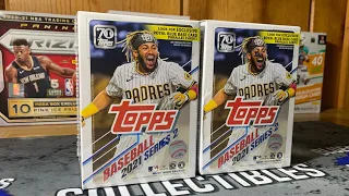 2021 Topps Series 2 Blaster Box Break! **Top Rookie Chrome Hits**