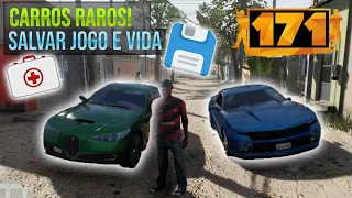 Como Salvar o Jogo, Recuperar Vida e Achar os Carros Raros - 171 (GTA Brasileiro)