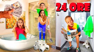 ⏰ 24 de ORE în BAIE 🛀 CHALLENGE - Partea 1