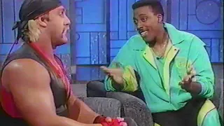 Hulk Hogan | Interview | 1989 | The Arsenio Hall Show | No Holds Barred