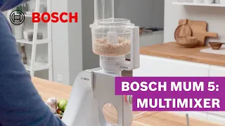 Mixen, reiben, raspeln, schneiden – Multimixer für die MUM 5 | Bosch MUM