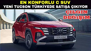 EN KONFORLU C SUV MAKYAJLI YENİ HYUNDAI TUCSON TÜRKİYEDE SATIŞA ÇIKIYOR