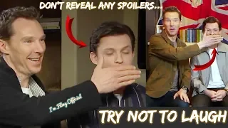 Avengers 4: Endgame Cast - Benedict Cumberbatch Continuously Stopping Tom Holland Spoilers - 2018