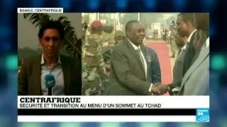 Centrafrique : sécurité et transition au menu d'un sommet au Tchad
