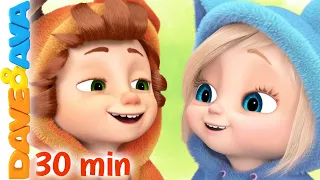 😃 If You’re Happy and You Know It and More Nursery Rhymes and Kids Songs | Dave and Ava 😃