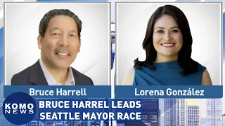 Bruce Harrell takes early lead over M. Lorena González for Seattle mayor