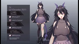 [Live2D] Vtuber: Silhouette/Soul