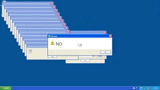 windows XP crazy error preview