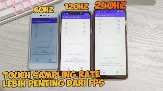 Touch Sampling Rate Lebih Penting Dari FPS, Buktiin 60hz 120hz & 240hz Gaming Auto Winstreak