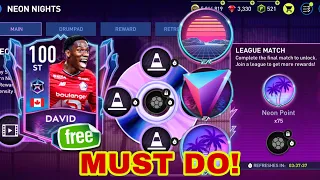 VERY IMPORTANT! MAKE SURE YOU DO THIS! GET 100 NEON NIGHTS PLAYER! | FIFA MOBILE 22!