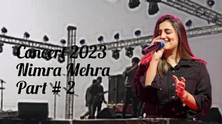 Concert vlog | Part # 2 | Meher's Life | #nimramehra | #aspirecollege