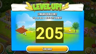 Hay Day LEVEL UP 205!