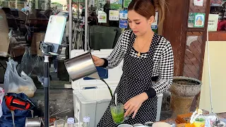 Top7 Must Try Street Foods in Bangkok, popular roti lady, coffee lady, fruit cutting skills,pad thai