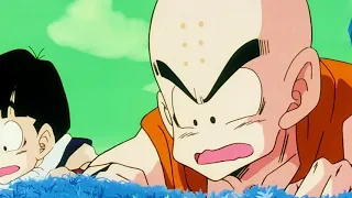 Krillin und Son Gohan beobachten Freezer | Freezer Saga