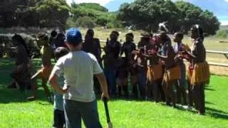 Kommetjie, traditional dance, Feb 2010