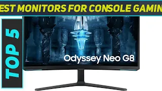 5 Best Monitors For Console Gaming in 2024