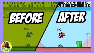 SIDE BY SIDE Gameplay ORIGINAL and REMASTER - Super Mario Land Gameboy DMG