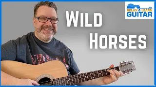 Wild Horses Guitar Lesson - The Rolling Stones