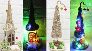 5 Jute craft ideas | Christmas decoration ideas | Home decorating idea