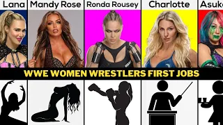 WWE Female Wrestlers First Job Before Wrestling |WWE Woman Wrestlers First Job Before Wrestling