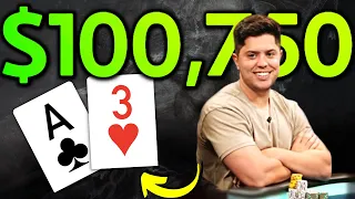 The $100K FULL HOUSE: How ACES Became a WINNING Hand at a LIVE Cash Game!