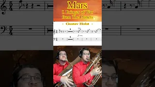 Mars, I. Bringer of War: The Planets, Gustav Holst #tuba #holst #orchestra