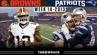 Comeback in a FLASH! (Browns vs. Patriots 2013, Week 14)