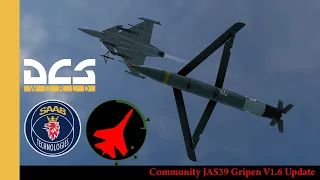 Community JAS39 Gripen V1.6 Hotfix Update | DCS | DCS World | Digital Combat Simulator