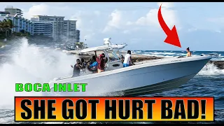 BOAT LIFE: She's slammed to the ground! Boca Inlet