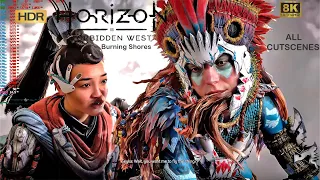 Horizon Forbidden West Burning Shores The Movie|RTX4090|9K|HDR|60FPS|ALL Cutscenes