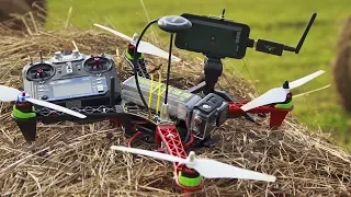 Квадрокоптер F450 / полет с FPV телеметрией