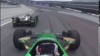 IndyCar 2016 Texas Newgarden and Daly crash