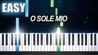 O Sole Mio - EASY Piano Tutorial by PlutaX