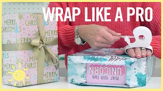 Tricks to WRAP THE PERFECT GIFT in less than 1 Minute!