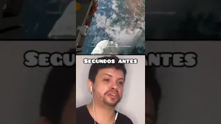 Explosão Bomba nuclear vista do espaço  😱🤯