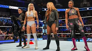 WWE Charlotte Flair, Bianca Belair, Shotzi & Damage CTRL Segment 11/17/23