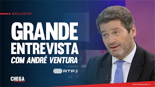 Grande Entrevista na RTP com André Ventura