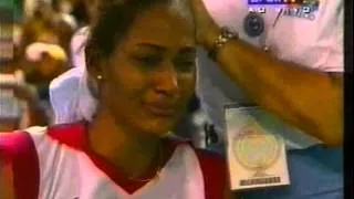 Pan 2003 - Emoção Dominicana após ganhar o ouro