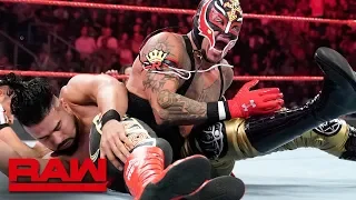 Rey Mysterio vs. Andrade – 2-out-of-3 Falls Match: Raw, Aug. 12, 2019