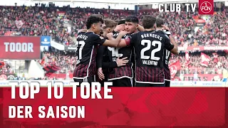 DIE TOP 10 TORE DER SAISON😍🔥 | 1. FC Nürnberg