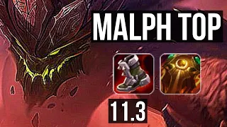 MALPHITE vs DARIUS (TOP) | 6/0/4, 66% winrate, Dominating | BR Grandmaster | v11.3