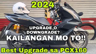 Best upgrade Honda Pcx160 pinaka useful na upgrade kailangan mo pag naka motor ka