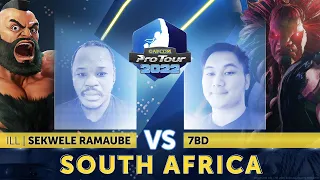 Sekwele Ramaube (Zangief) vs. 7BD (Akuma) - Top 16 - Capcom Pro Tour 2022 South Africa