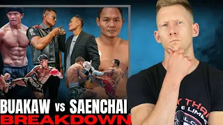 Reviewing Buakaw & Saenchai TRAINING To Fight Each Other