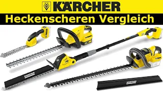 Kärcher Akku-Heckenscheren Test - Alle Heckenschneider im Vergleich